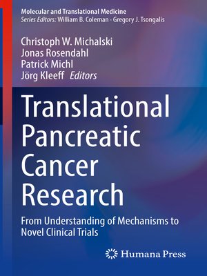 cover image of Translational Pancreatic Cancer Research